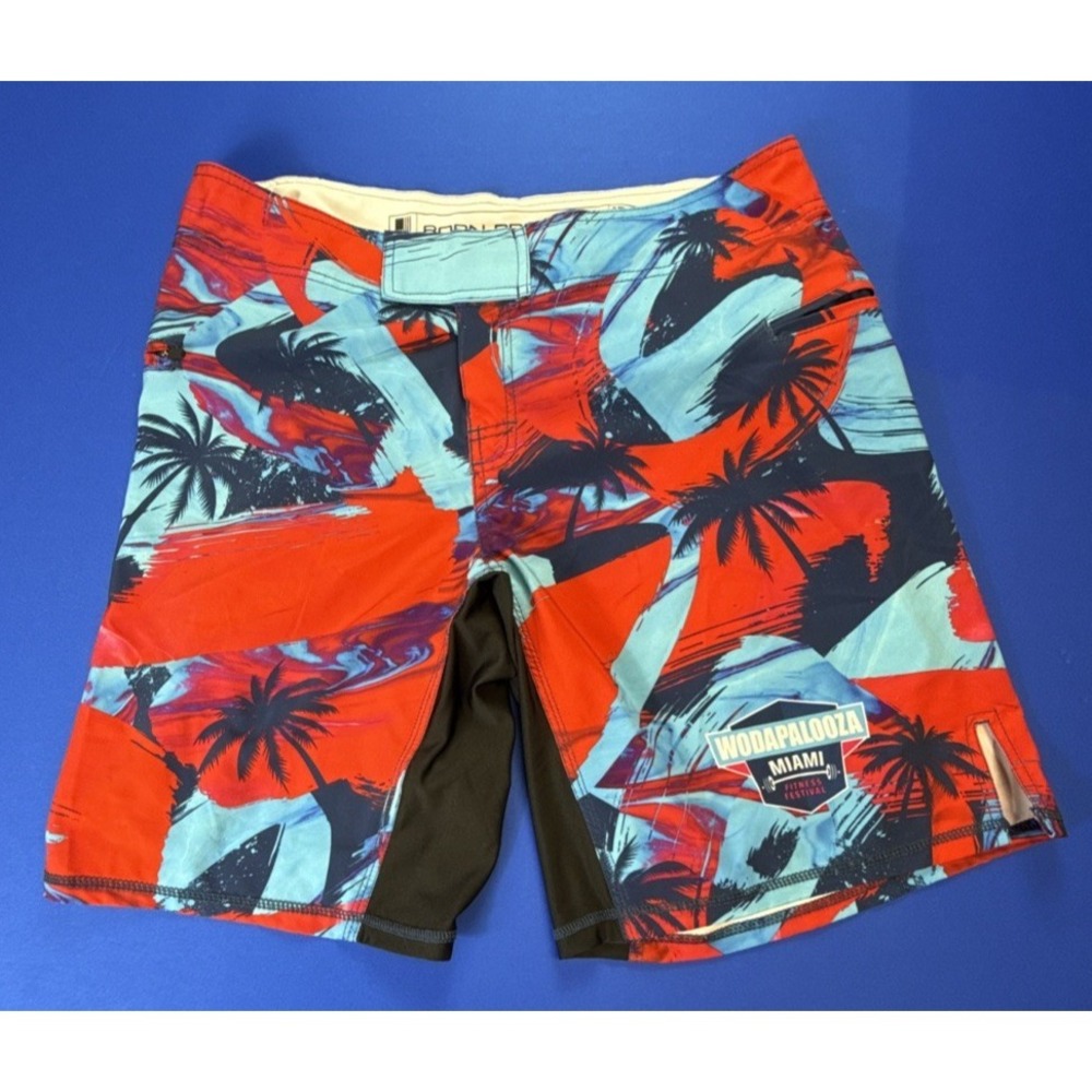 Born Primitive Shorts Mens 34 Multicolor Tropical Wodapalooza 9 Inseam Athletic